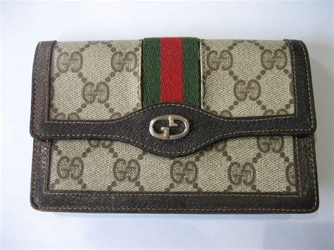 gucci wallet green vintate|vintage Gucci wallet women's.